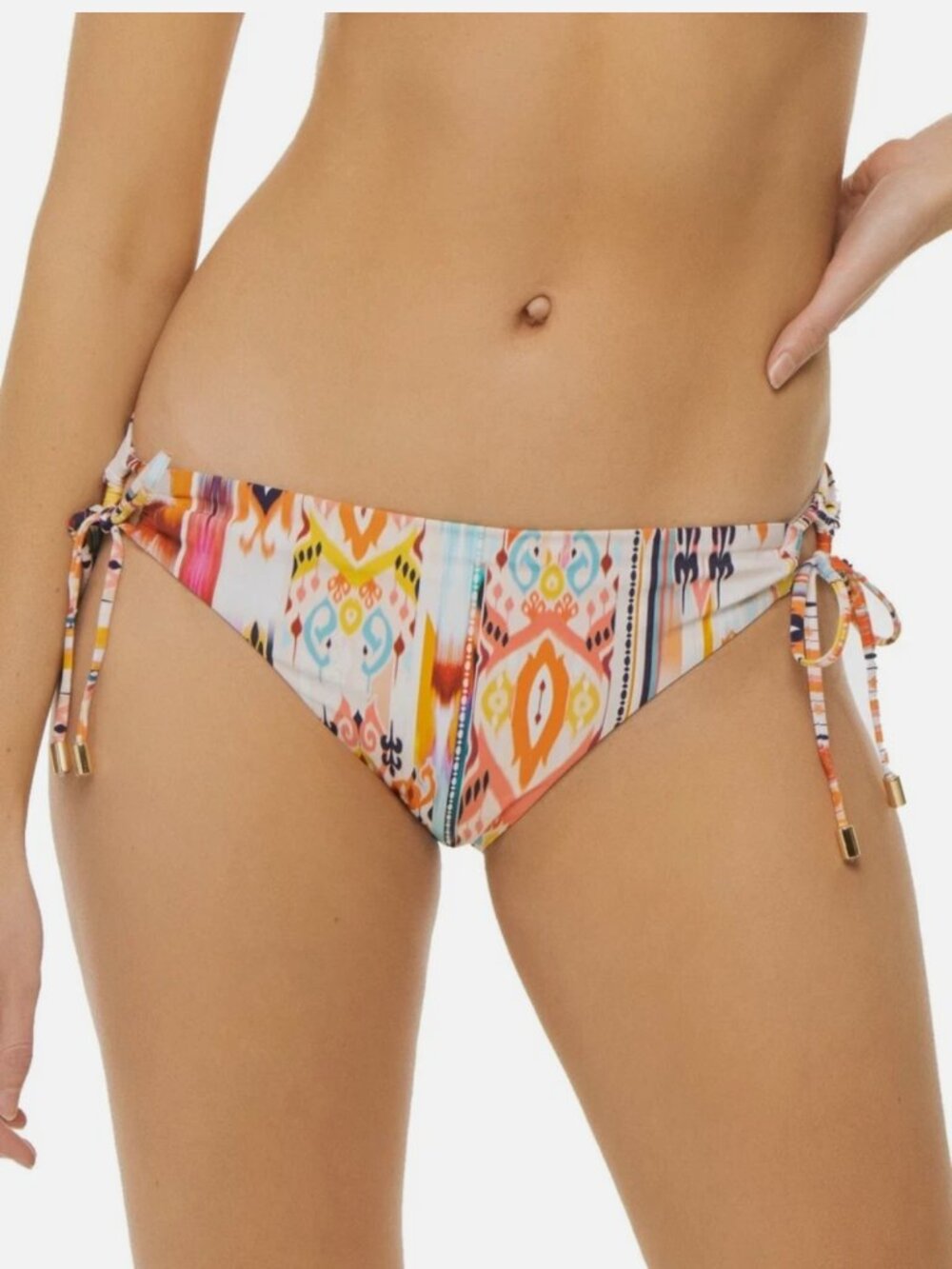 La Blanca Desert Dream Side-Tie Hipster Bikini Bottoms – Multicolor Southwestern